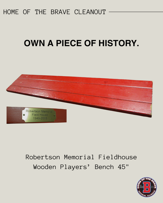 Limited Edition: RMF Wooden Players' Bench