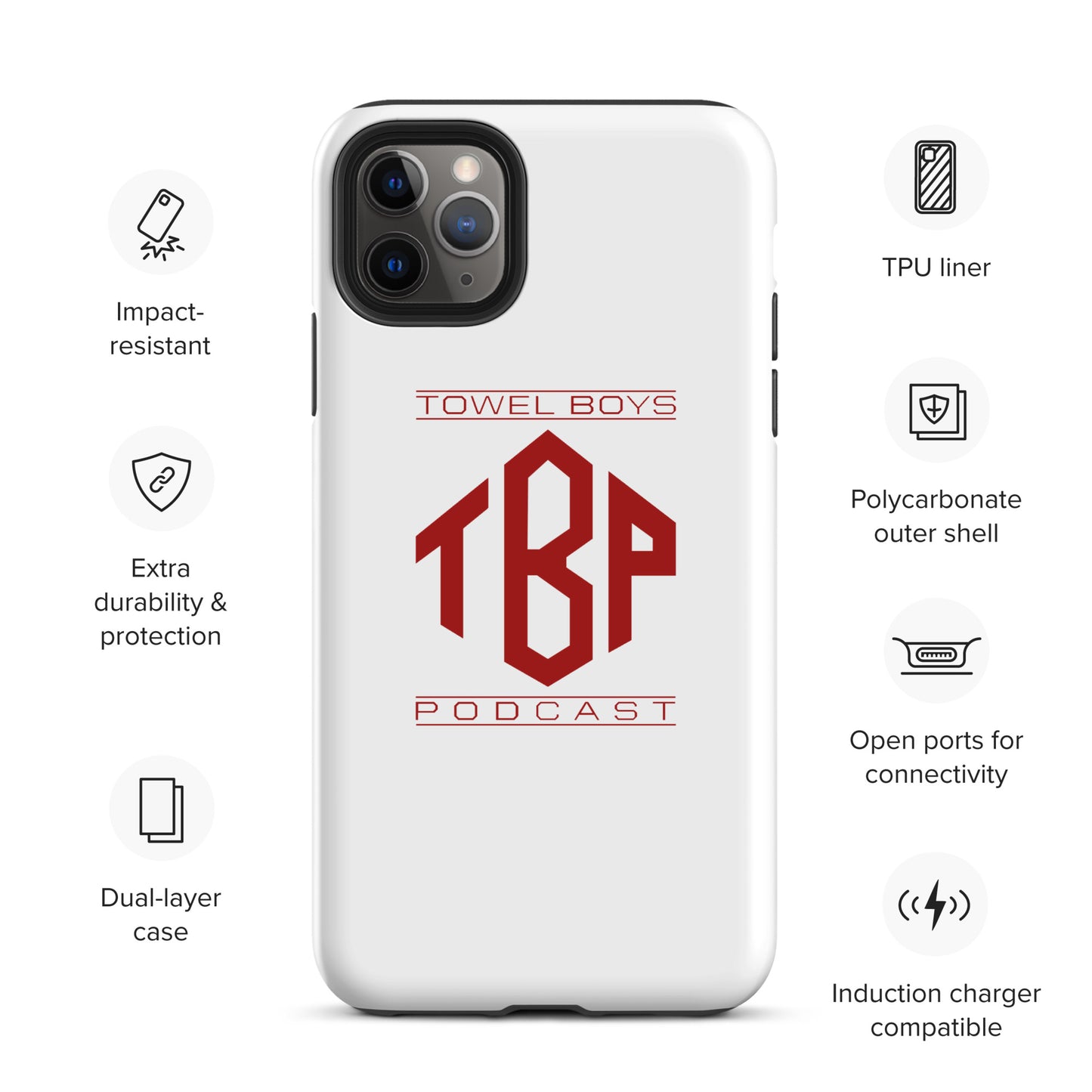 Towel Boys Podcast - Tough Case for iPhone