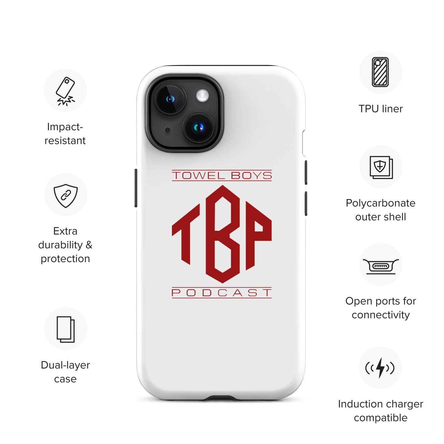 Towel Boys Podcast - Tough Case for iPhone