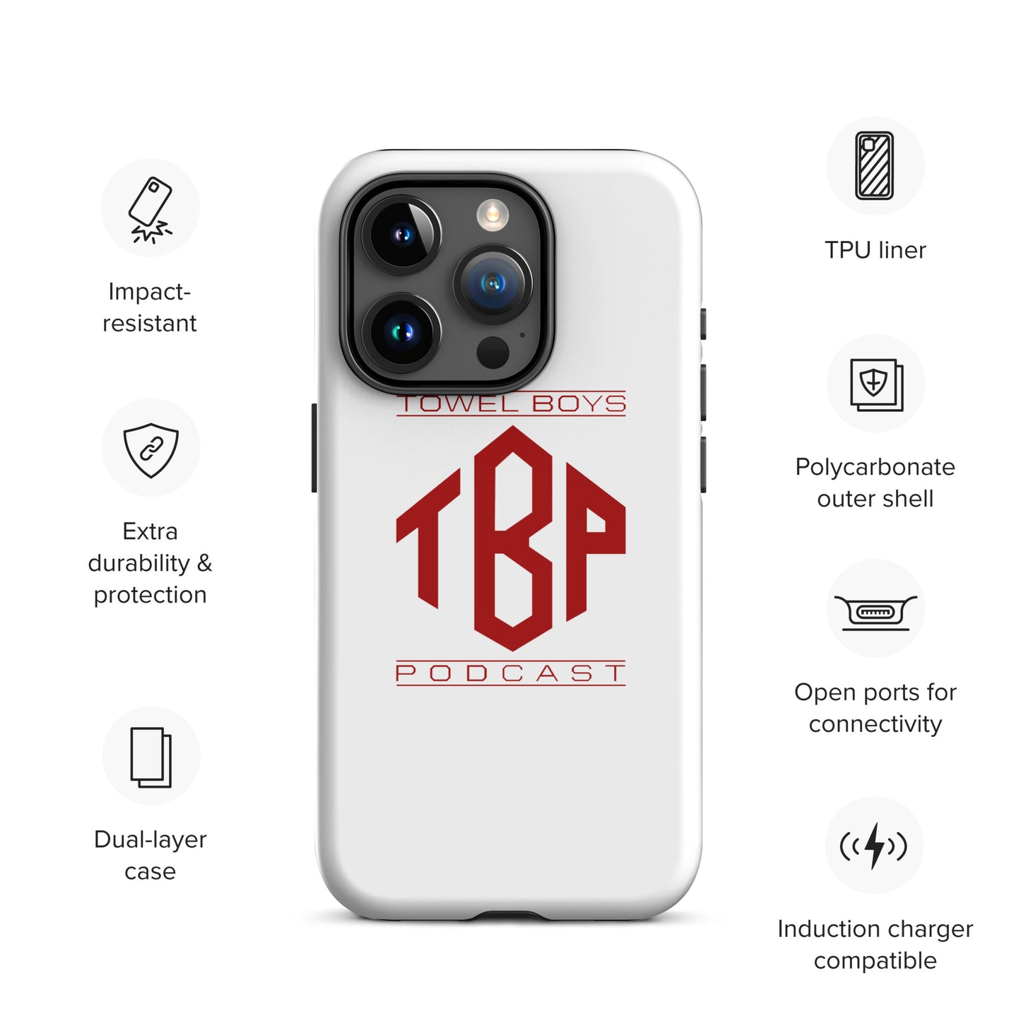 Towel Boys Podcast - Tough Case for iPhone