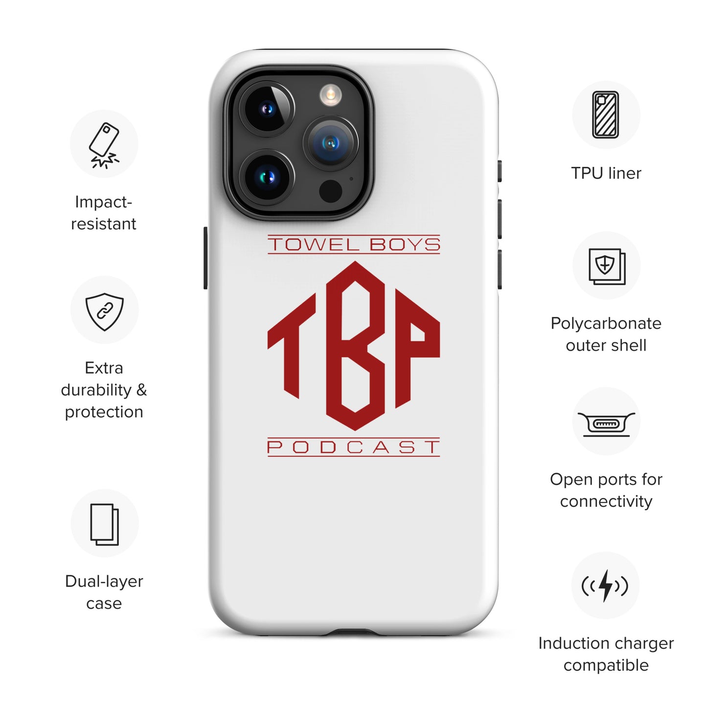 Towel Boys Podcast - Tough Case for iPhone