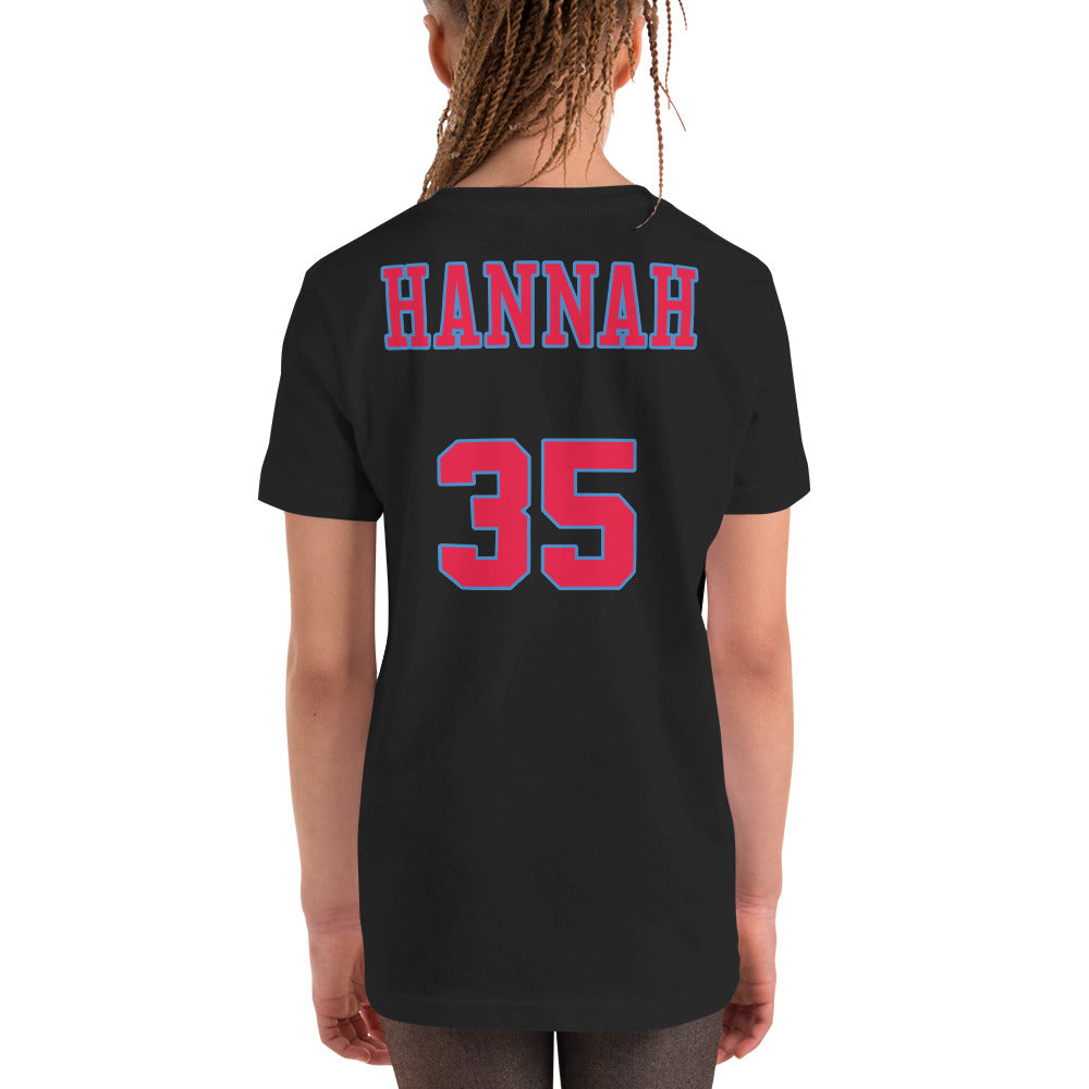Darius Hannah Kids Script Jersey T-Shirt