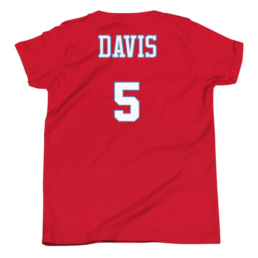 Christian Davis Kids Script Jersey T-Shirt