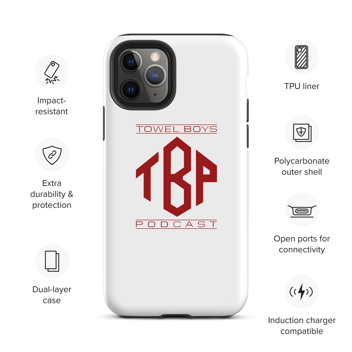 Towel Boys Podcast - Tough Case for iPhone