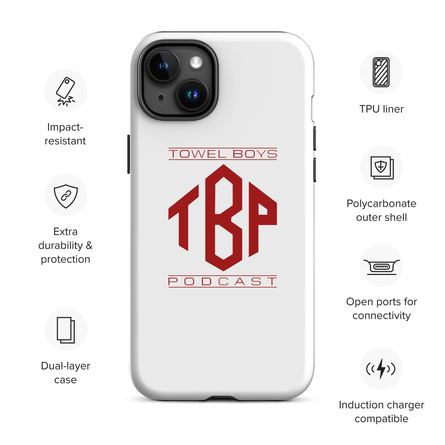 Towel Boys Podcast - Tough Case for iPhone