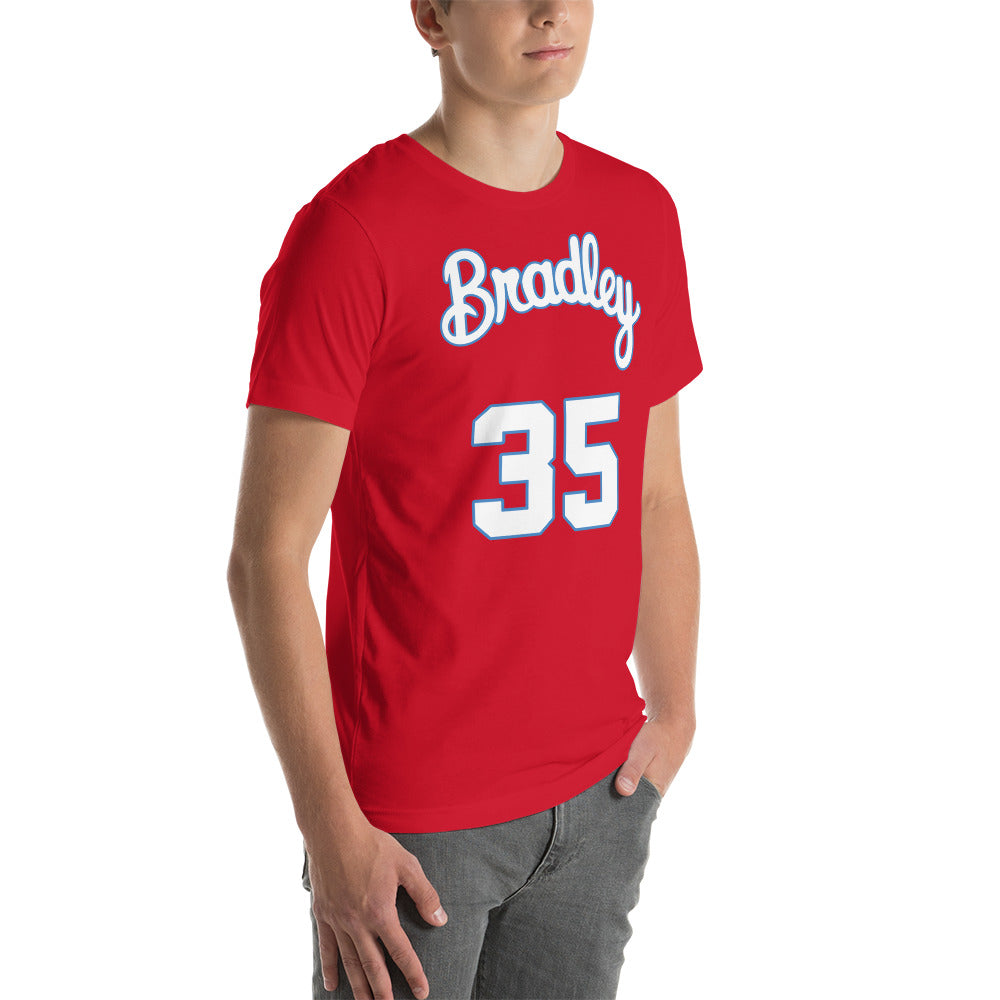 Darius Hannah Script Jersey T-Shirt - Red