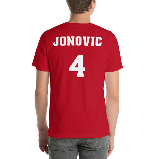 Ahmet Jonovic Jersey T-Shirt Red