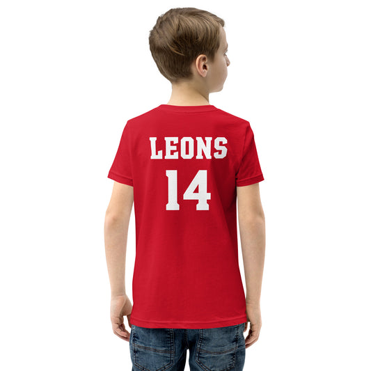 Malevy Leons Kids Jersey T-Shirt Red