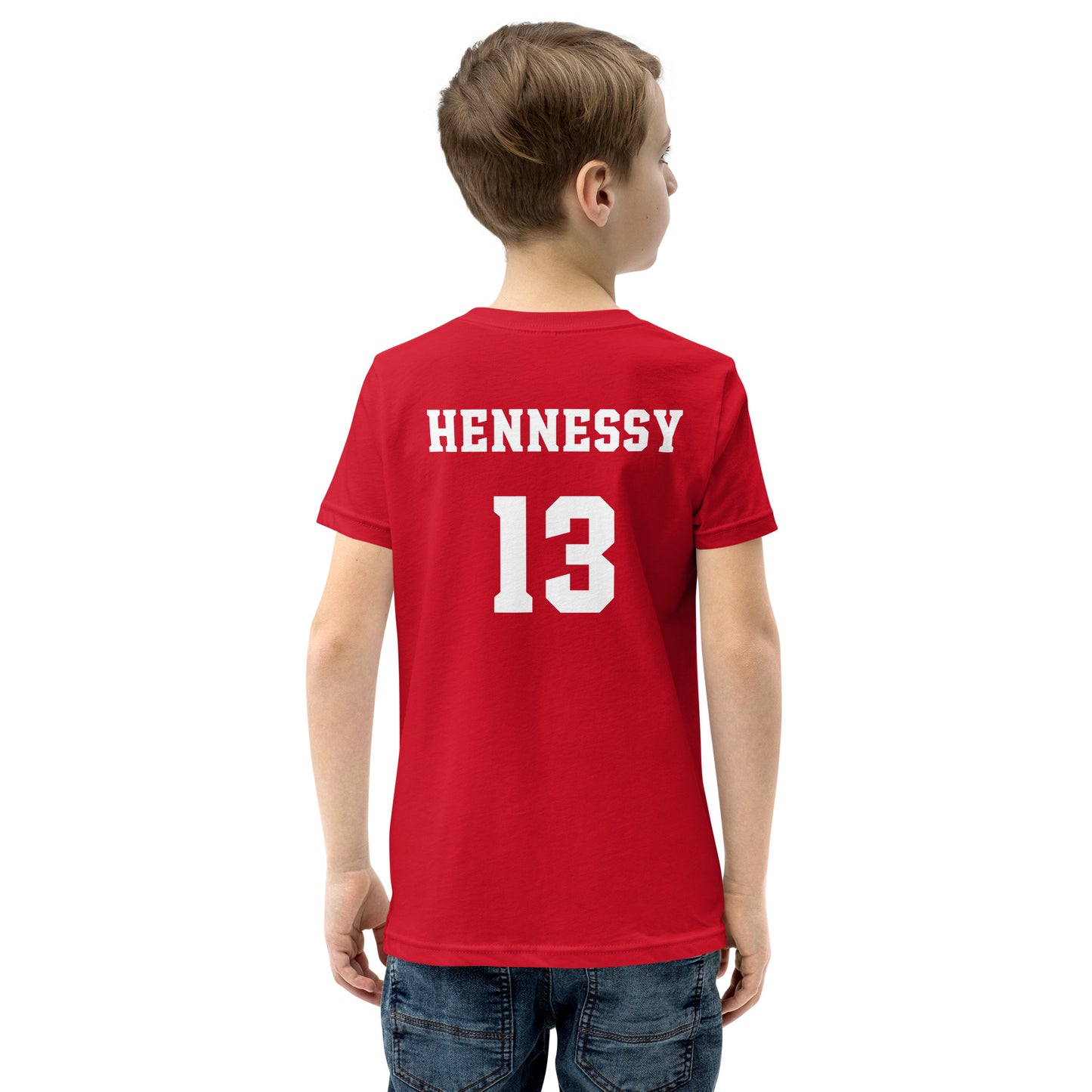 Sam Hennessy Kids Jersey T-Shirt Red