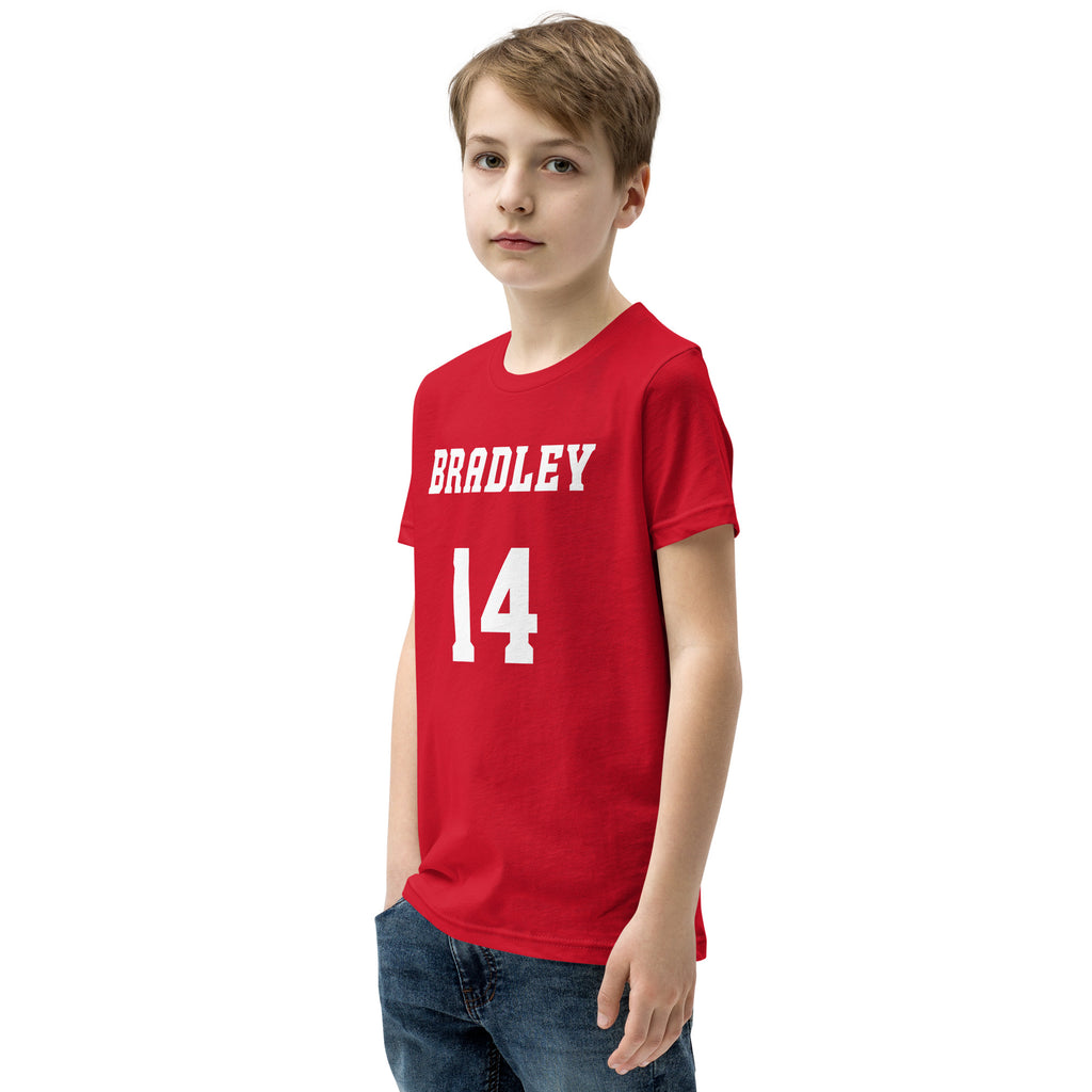 Malevy Leons Kids Jersey T-Shirt Red