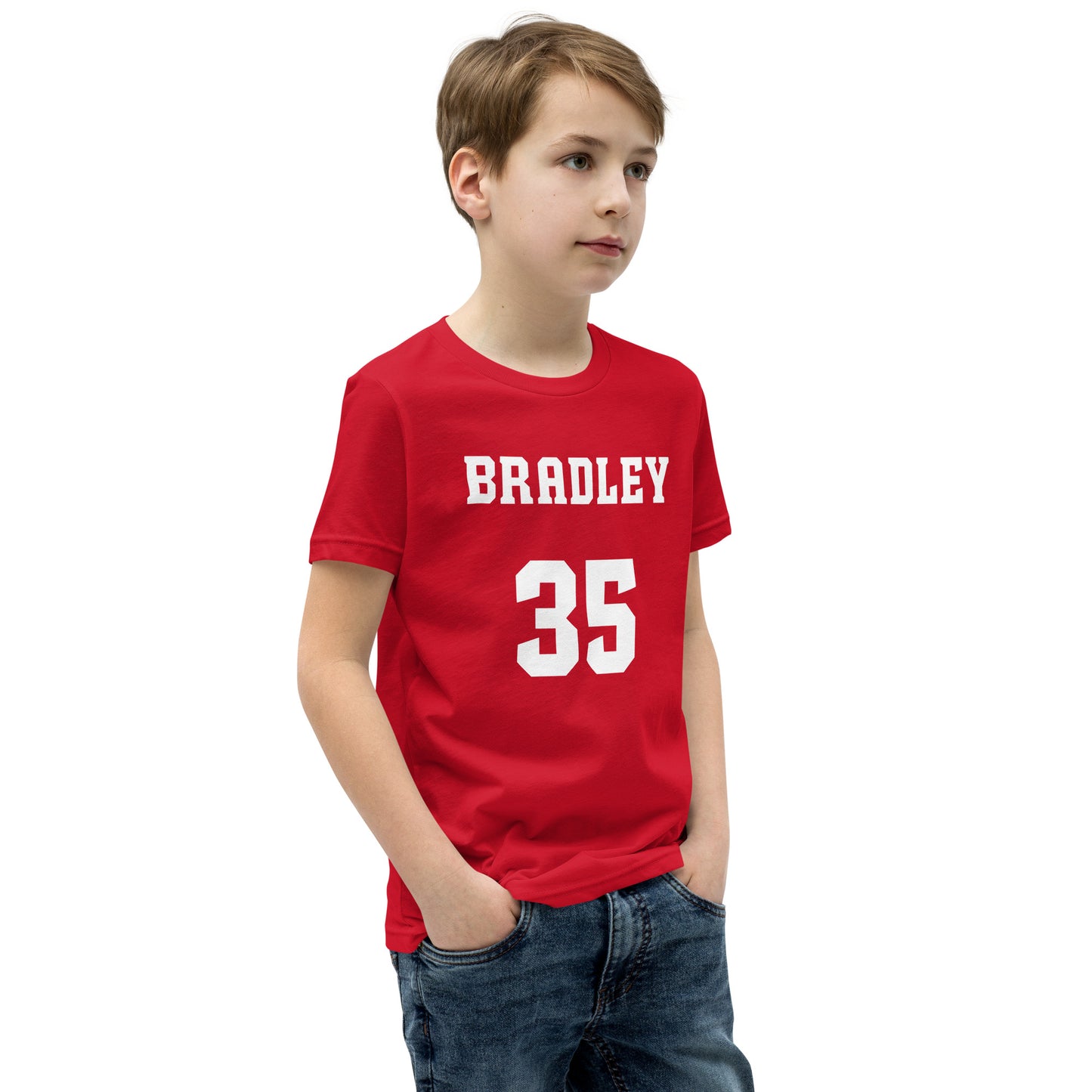 Darius Hannah Kids Jersey T-Shirt Red