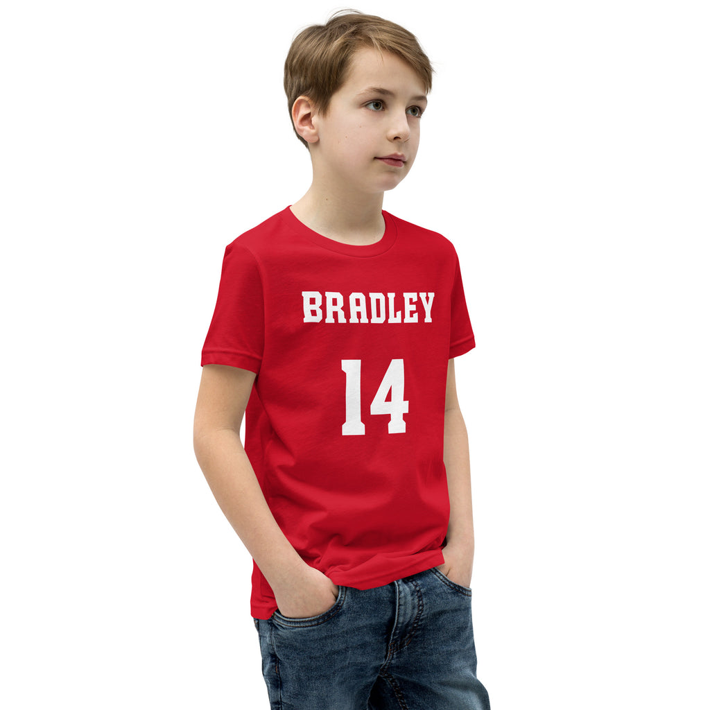 Malevy Leons Kids Jersey T-Shirt Red